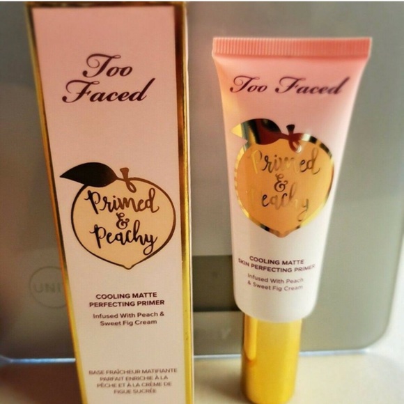 Last 1💃 TOO FACED Primed & Peachy Primer NWT 🚨SUPER RARE🚨no longer made - Picture 3 of 4